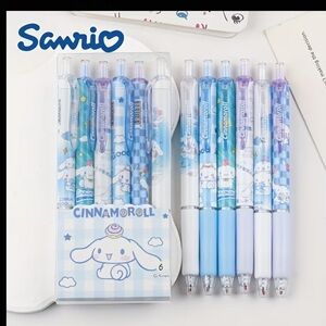 Sanrio Hello Kitty Pen Set 6 piece 3 pack